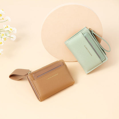 Practical Zip Around Wallet with Multiple Card Pockets