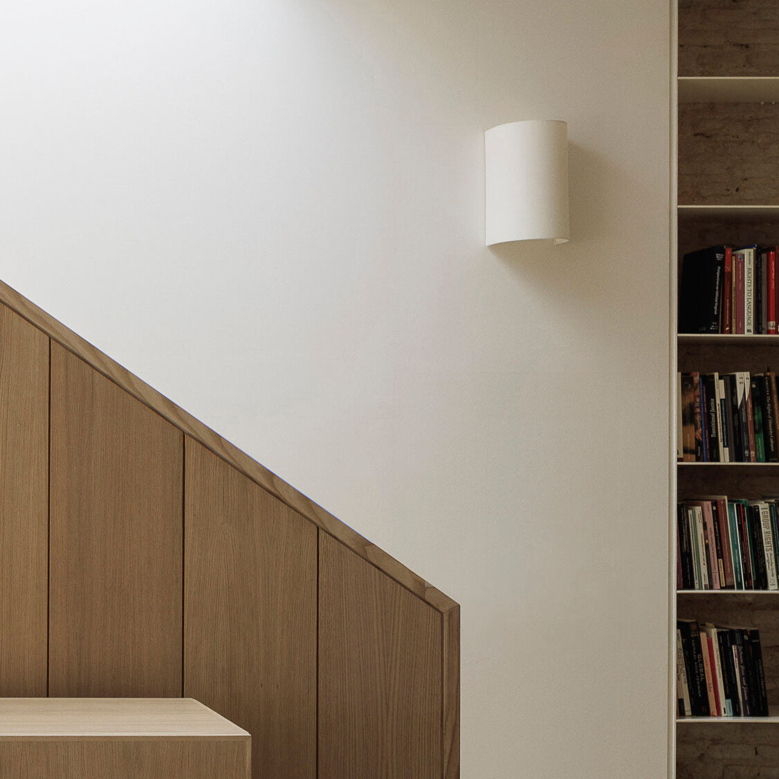 Textile Wall Light in Simple Zen Design