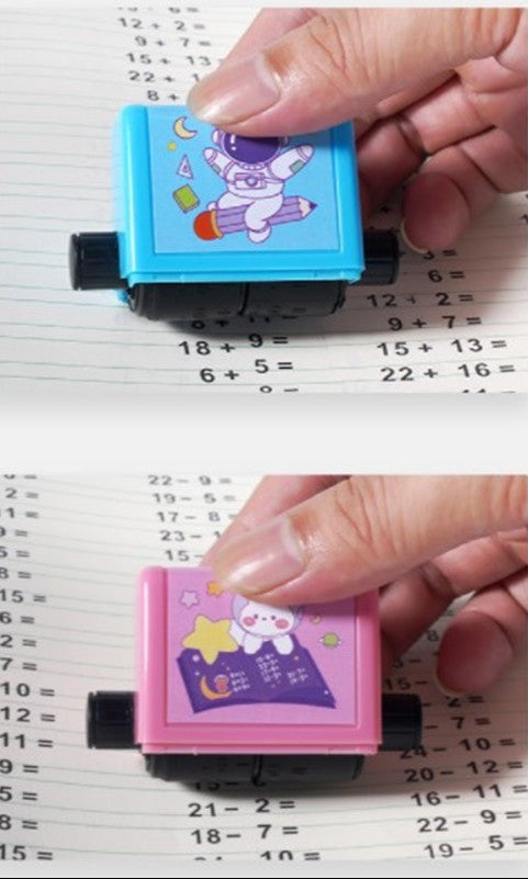Fun Math Stamp for Kids Learning Tables - Fesara