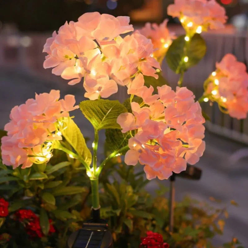 Colorful Solar Powered Garden Lights