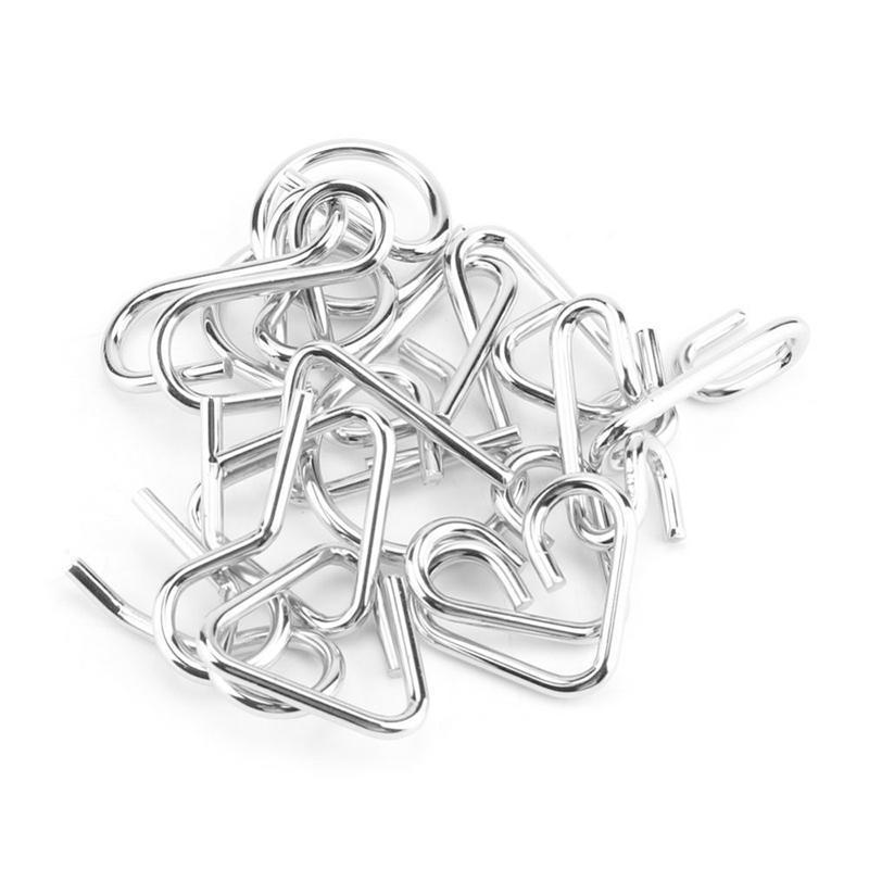 Silver Brain Teaser Ring