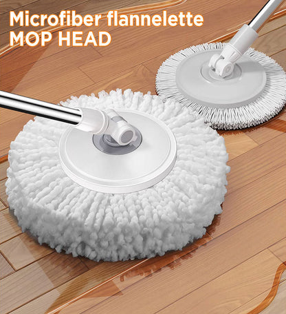 360° Spin Mop and Bucket Set with Easy Wringer