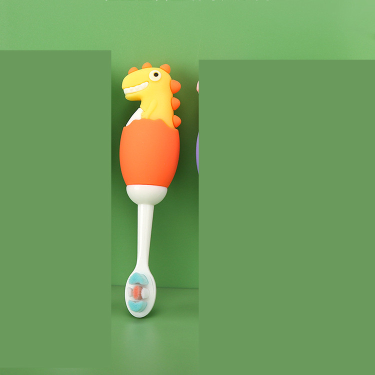Fun Dinosaur Kids Toothbrush - Gentle Baby Toothbrush
