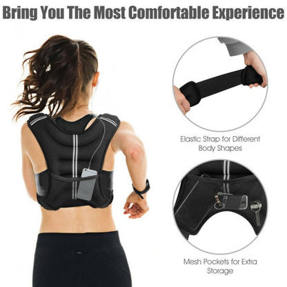 Flexible Weighted Fitness Vest