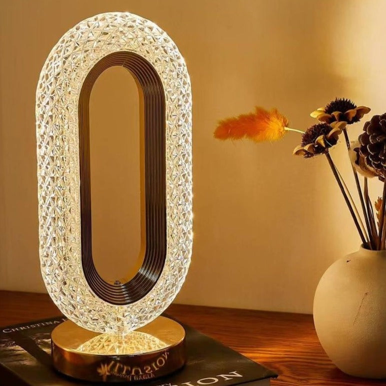 Luxurious Glass Table Lamp