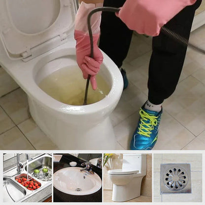 Flexible Pipe Cleaning Spring