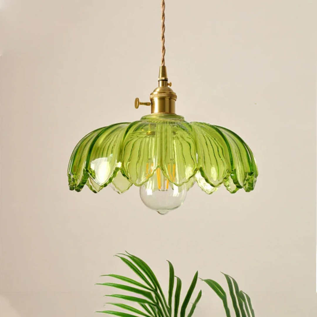 Retro Glass Pendant Light