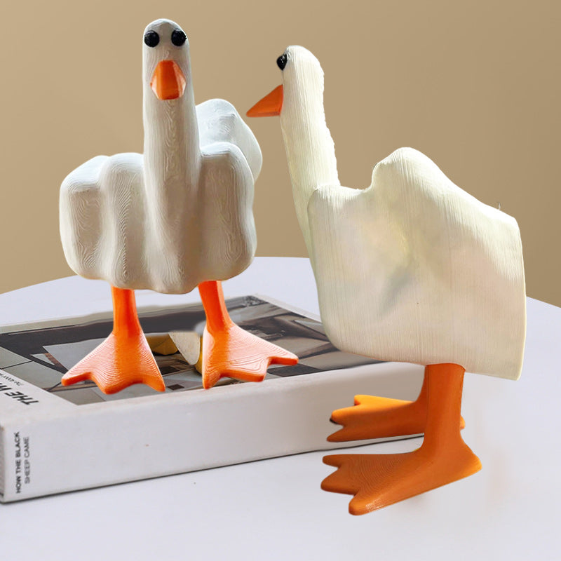 Funny Quacking Duck Figurine