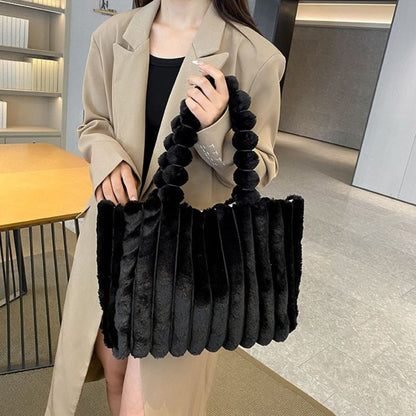 Big Buckle Tote Shoulder Bag