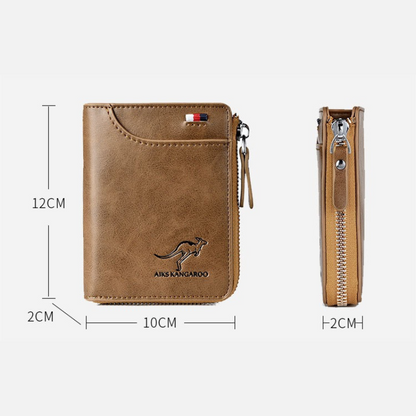 Men's Premium Leather Secure Wallet