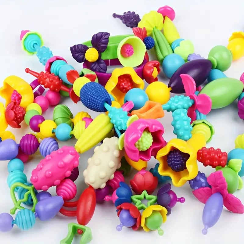 Colorful DIY Bead Jewelry Making Kit