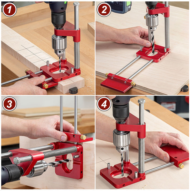 Easy Use Wood Drill Guide Tool