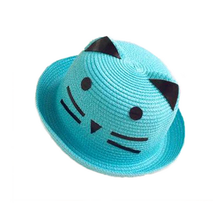 Cute Baby Sun Hat with Kitty Ears