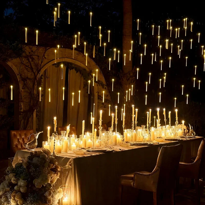 Warm Glow Floating LED Candle Light Set