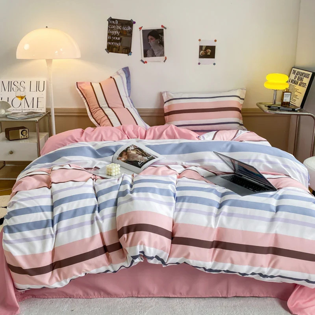 Soft Plush Bedding Duvet Cover Set