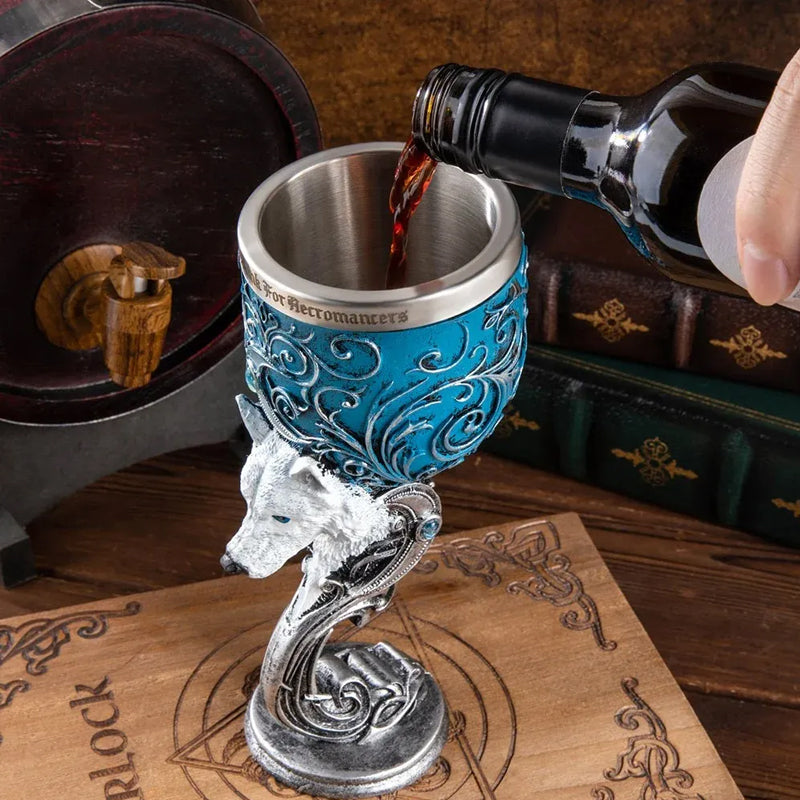 Luxury Handcrafted Antique Champagne Flute