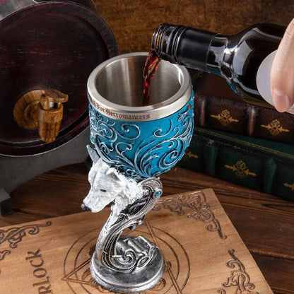 Luxury Handcrafted Antique Champagne Flute