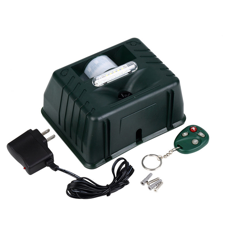 Outdoor Bird Repellent Ultrasonic Woodpecker Deterrent Device