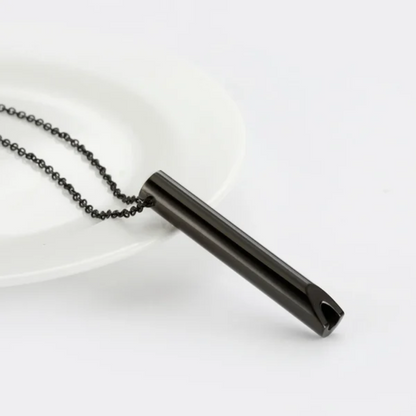 Calming Anxiety Relief Necklace Stainless Steel Accessory