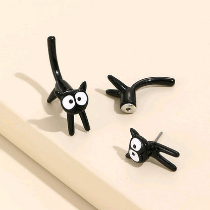 Adorable Cat Stud Earrings