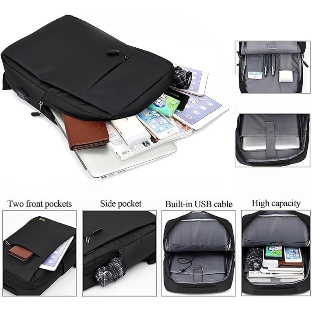Secure Travel Backpack with Safe Storage