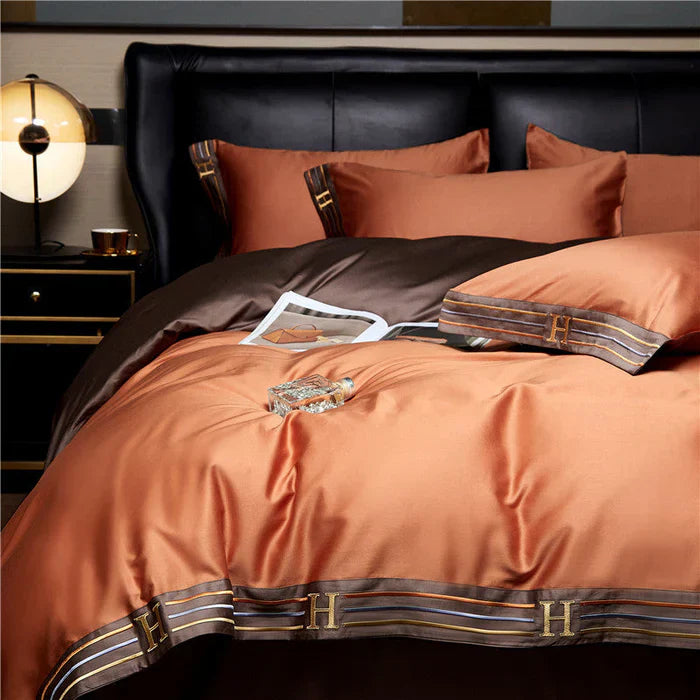 Soft Embroidered Cotton Bedding Set