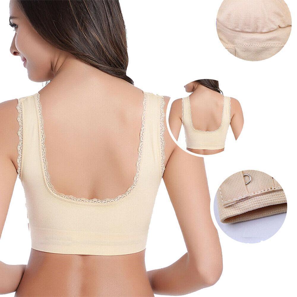 Comfortable Front Closure Lace Bra