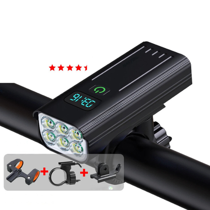 Bright 5000 Lumen USB Rechargeable Bicycle Light