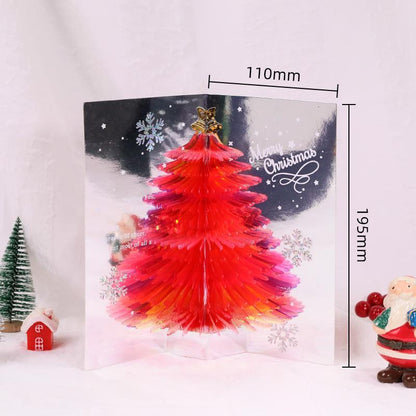 Unique 3D Festive Holiday Greeting Card