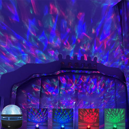 Colorful Night Sky and Wave Projector Lamp