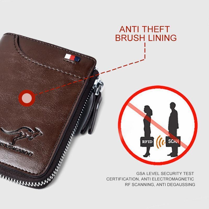 Secure Leather Wallet for Men