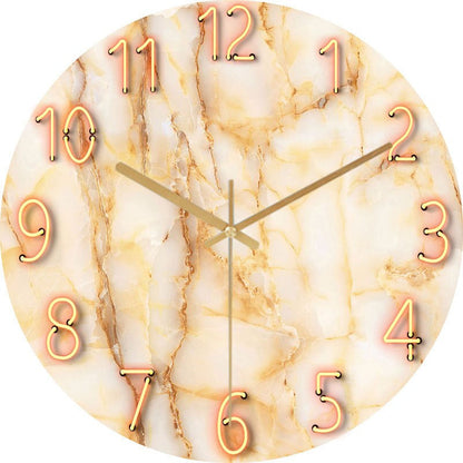 Modern Slim Large Wall Clock