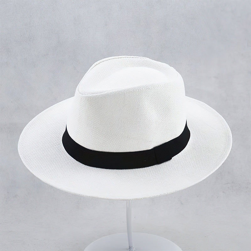Elegant Summer Panama Hat with UPF 50+ Protection