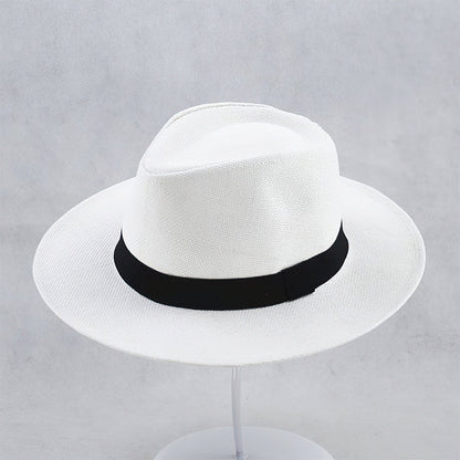 Elegant Summer Panama Hat with UPF 50+ Protection