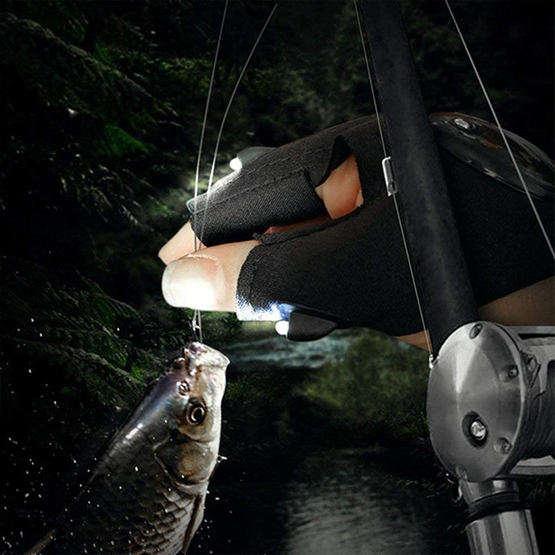 Colorful LED Light Up Gloves