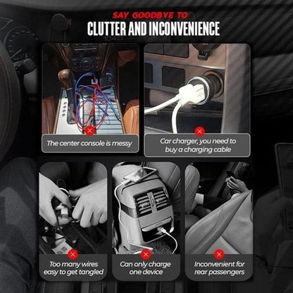 Quick 3 Port USB Car Charger