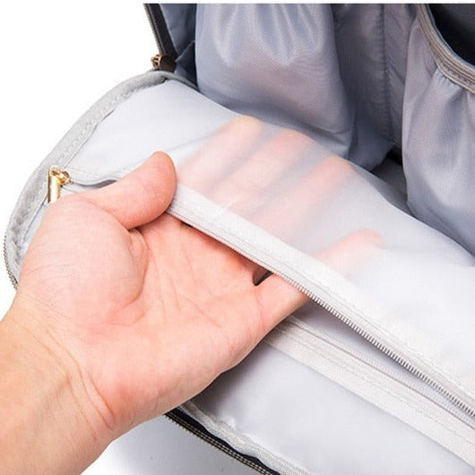 Spacious USB Baby Diaper Bag Backpack