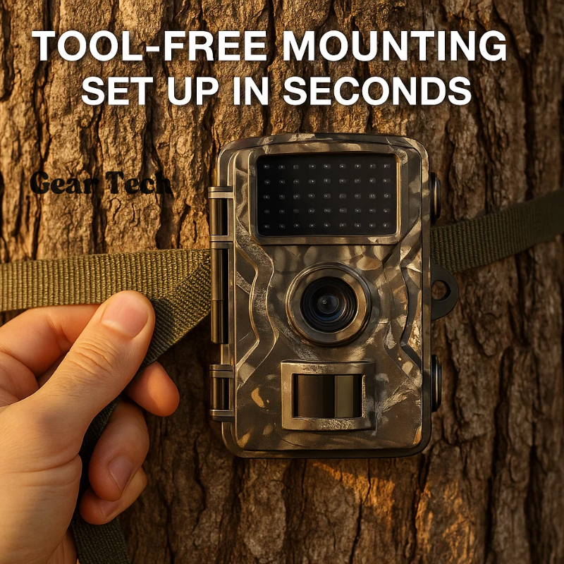 Motion Activated Night Vision Game Camera