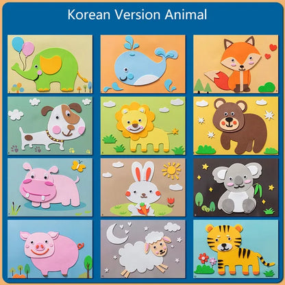 Fun 3D Sticker Playset for Kids