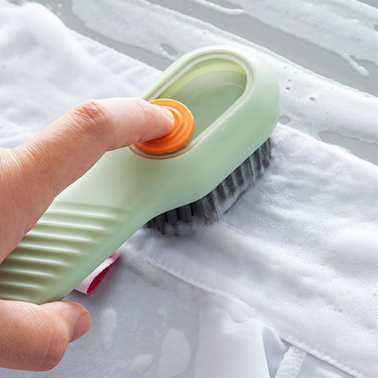 Gentle Home Cleaning Brush with Soft Bristles