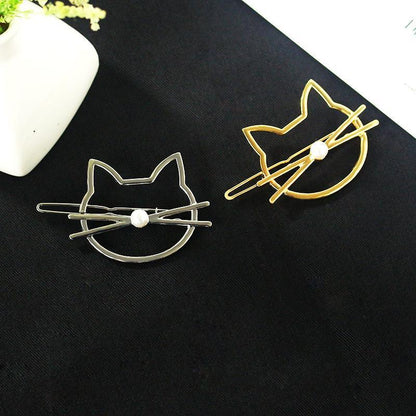 Adorable Cat Hair Barrettes