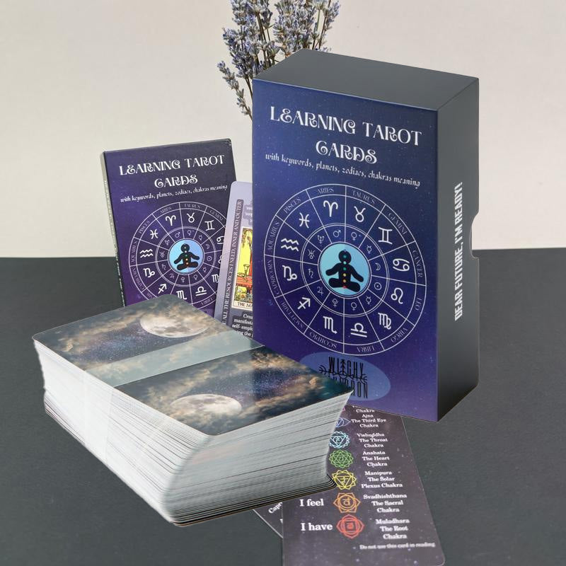 Guided Tarot Card Deck with Interpretations