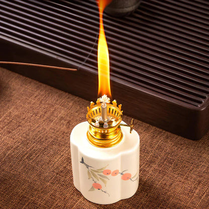 Warm Glow Kerosene Oil Lamp