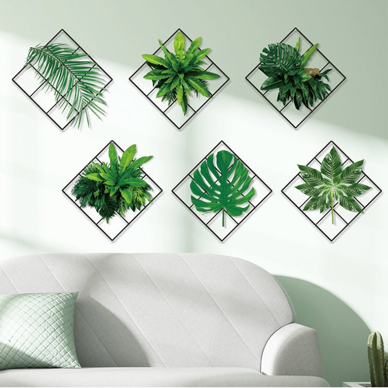 Realistic Plant Wall Stickers Decor - Fesara