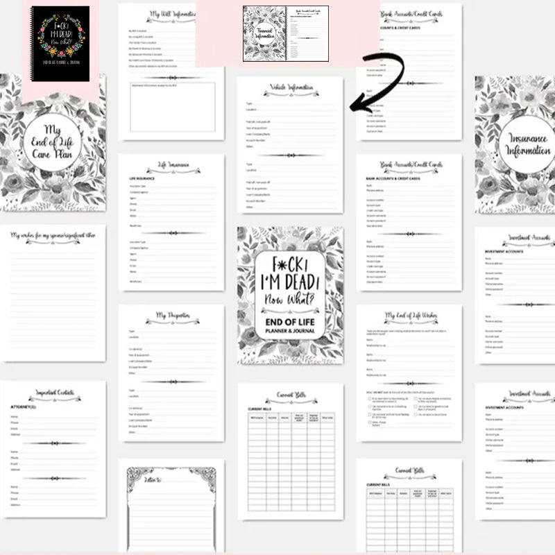 Funny Last Wish Planner