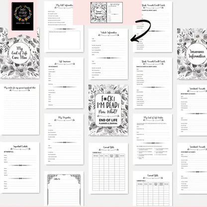 Funny Last Wish Planner