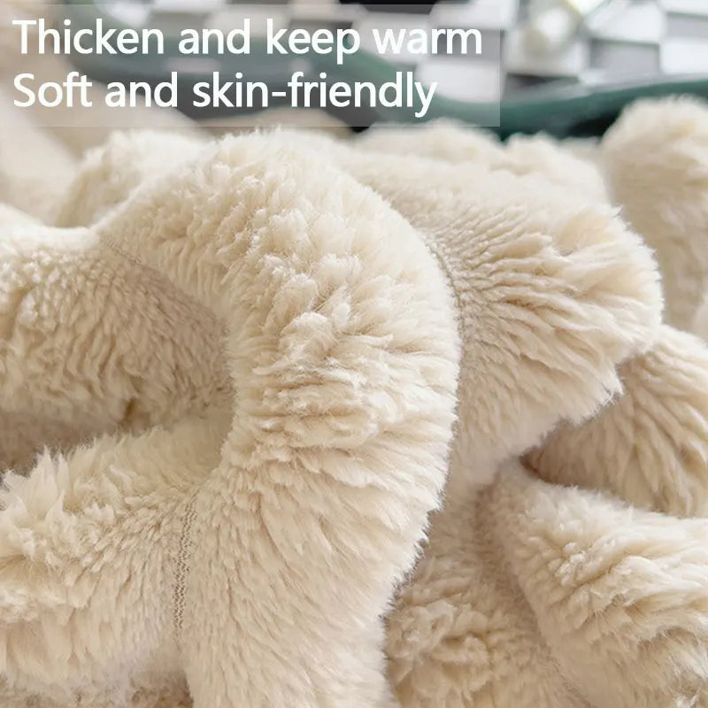 Soft Plush Throw Blanket - Cozy Wrap