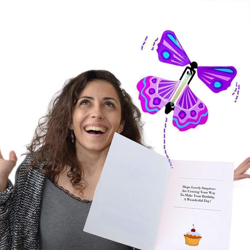 Colorful Winged Butterfly Decoration