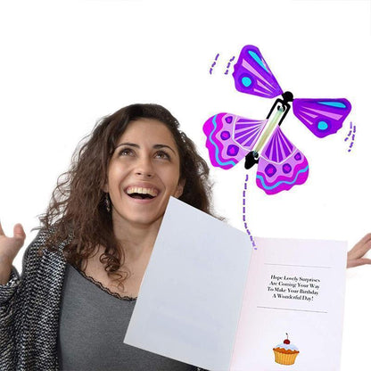Colorful Winged Butterfly Decoration