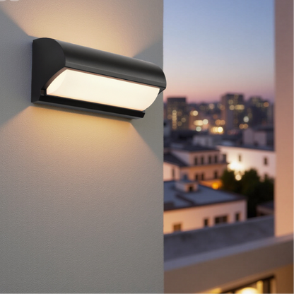 Stylish Outdoor LED Wall Lamp – Waterproof Warm Exterior Light